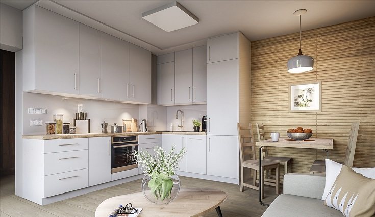  La cocina abierta al salón tiene sus propias ventajas pero también sus inconvenientes