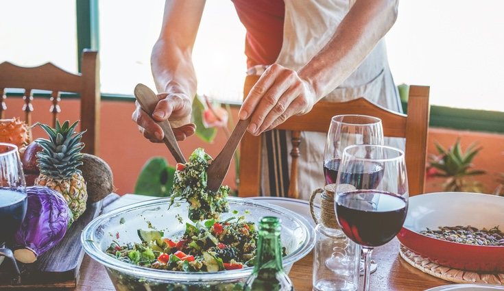 Elige hacer una comida o una cena especial