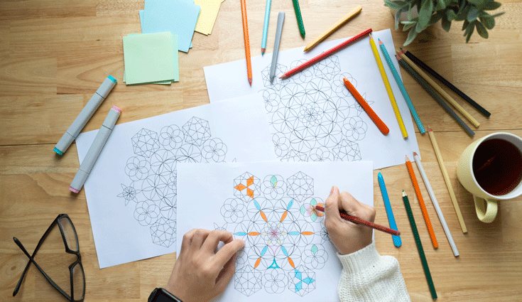 Dibujar hace que nos relajemos