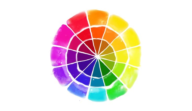 El círculo cromático sienta todas las bases de la combinación de colores