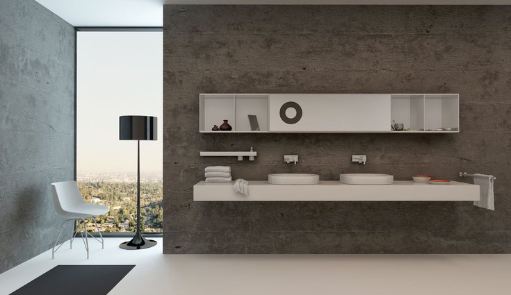 Los efectos óxidos son ideales para baños