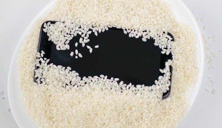 Cómo arreglar un móvil mojado con arroz - Bekia Hogar