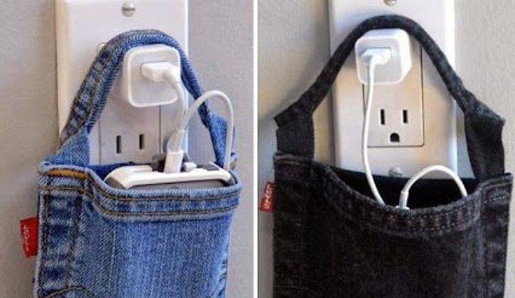 Pequeñas bolsitas para cargar los móviles