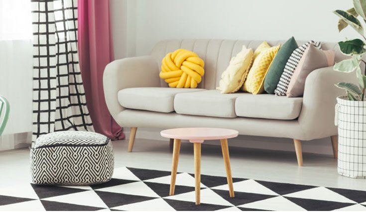 Existen infinidad de posibilidades para dar forma a tu cojín nudo. Hacerlo redondo es una de ellas