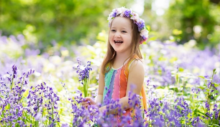 También se puede hacer una corona para los más pequeños