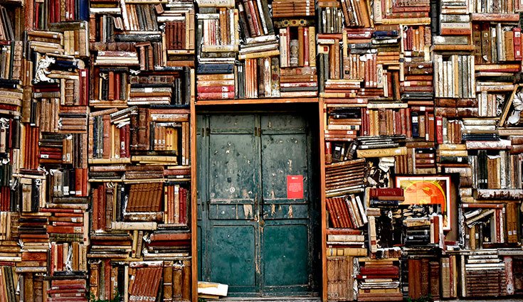 Los libros pueden convertirse en los protagonistas de la decoración de nuestros hogares