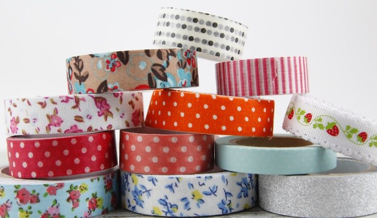 El wshi tape es una cita adhesiva con diseños creativos y originales