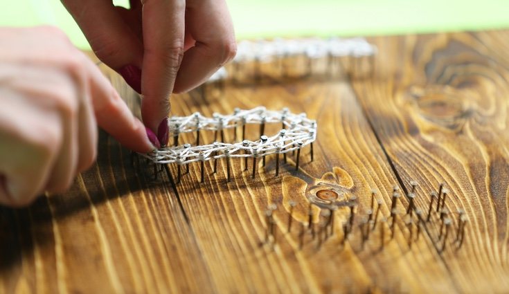 Puedes utilizar varios hilos para que quede más vistoso