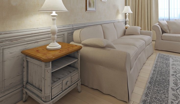 es importante incluir alguna pierza clásica para este estilo de decoración