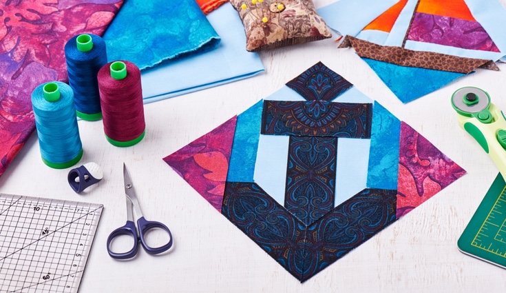 El patchwork permite la creación de piezas únicas