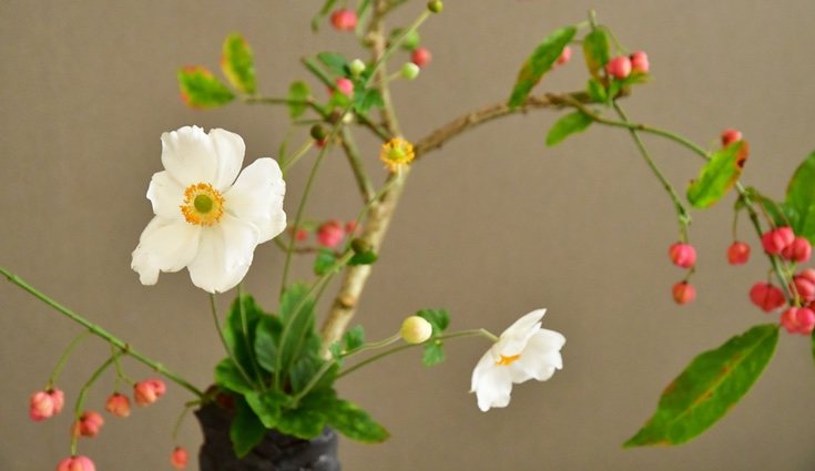 El arte floral japonés está relacionado con el mindfulness