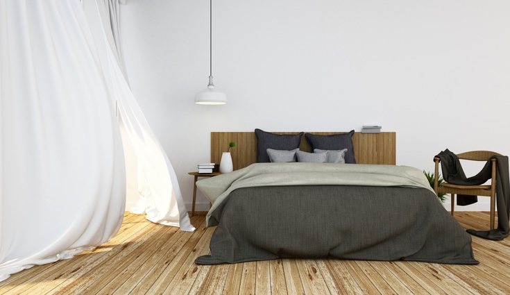 La cama ha de ser la pieza central del dormitorio