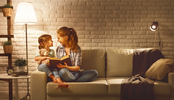 La iluminación será distinta en función del timpo de actividad que se realice en ella