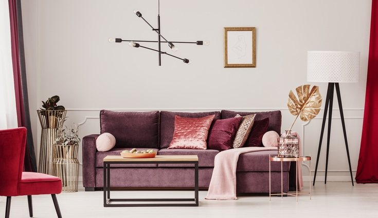 El terciopelo es perfecto para sofás y cualquier tipo de superficies