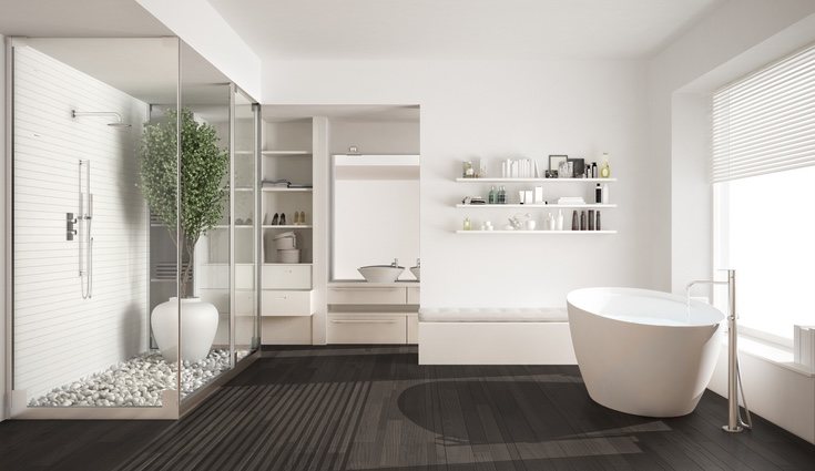 El minimalismo se emplea en baños, cocinas y cualquier estancia