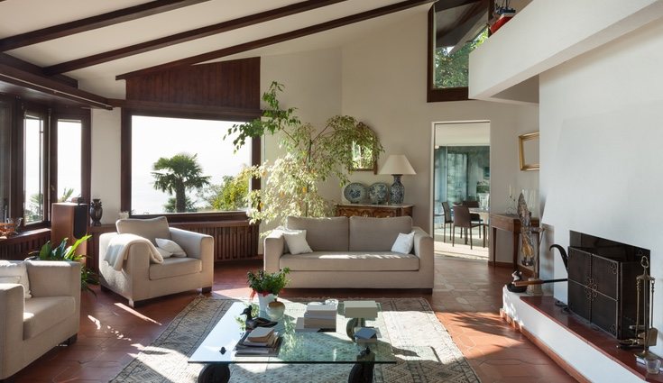 La iluminación natural ayuda a crear un estilo rústico campestre