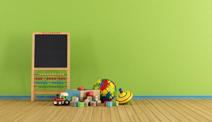 Los colores saturados son algunos de los más elegidos para la decoración de salas infantiles