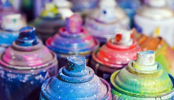 En función de el tamaño de la boquilla, la potencia de salida de la pintura varía