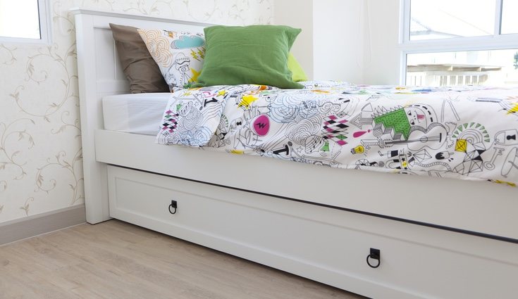 Las camas nido son muy útiles a la hora de crear un cuarto doble