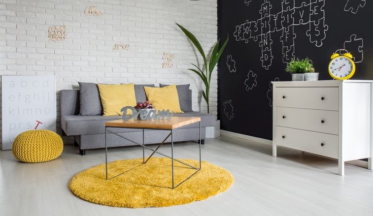 Decora diferentes estancias con murales de tiza