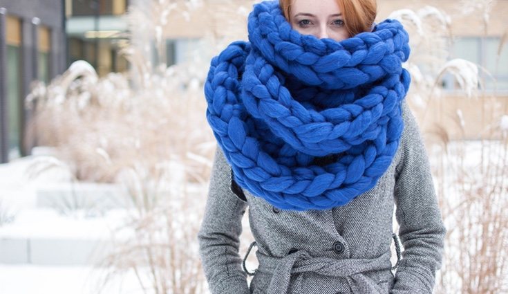 Hacer una bufanda no te llevará mucho tiempo