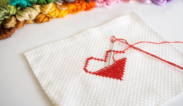 El punto básico es lo principal para que salga bien lo que estamos cosiendo