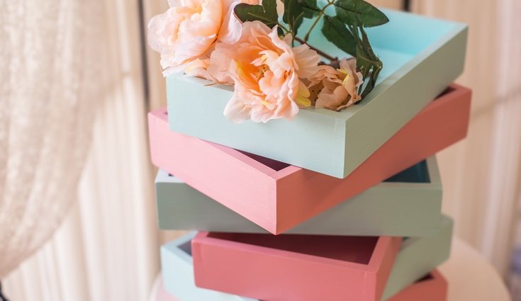 El menta y rosa son dos colores que van muy bien