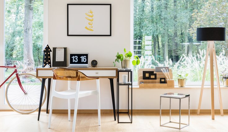 Un rincón para los días de trabajar desde casa