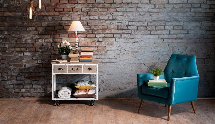 Un pequeño rincón para la lectura o meramente decorativo