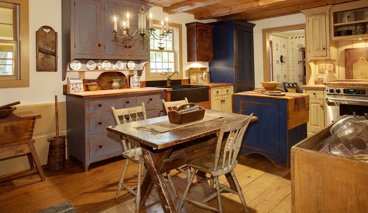 La madera maciza es resistente y da un toque rústico