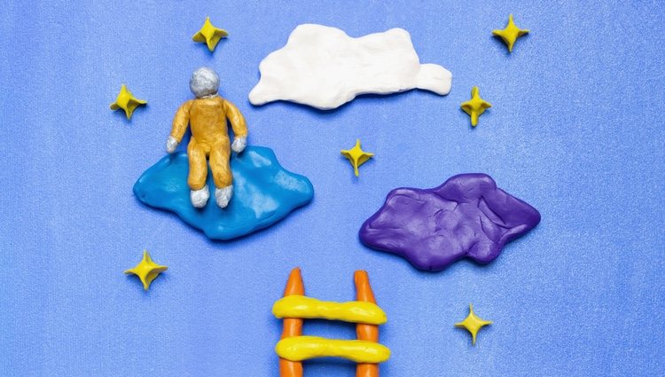 La plastilina también puede convertirse en la protagonista de los dibujos