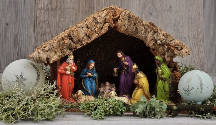 El clásico pesebre o incluso Belén es una de las decoraciones más tradicionales