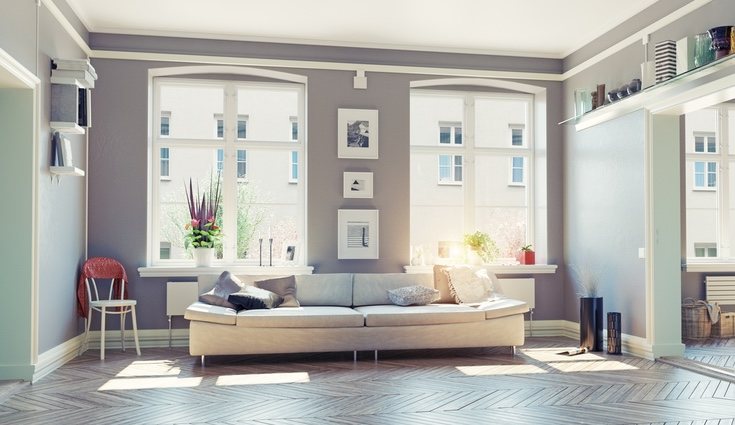 Los espacios simples y poco recargados son clave en el wabi-sabi