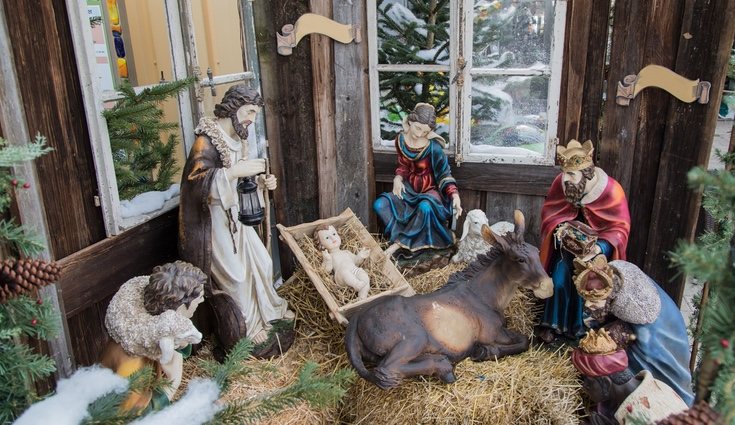 Generalmente una gran parte de estas figuras son artesanales