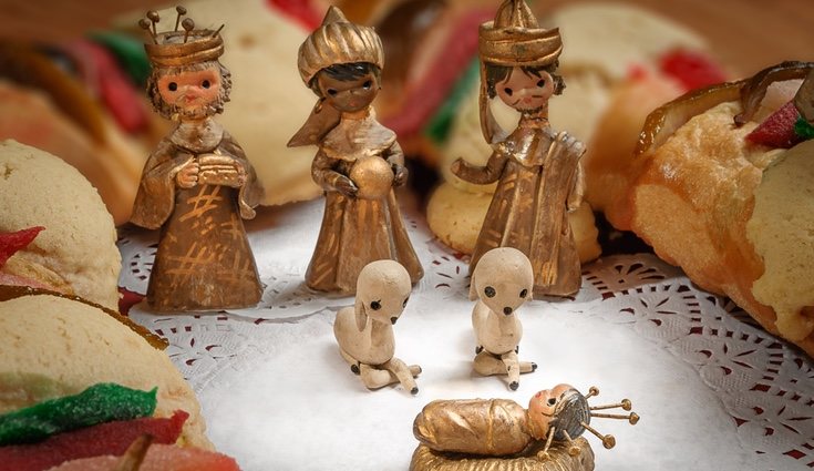 En las ciudades donde haya mercadillo de Navidad se pueden encontrar figuritas