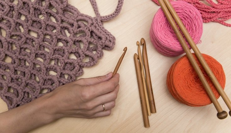 El bolso de ganchillo admite todo tipo de cierres