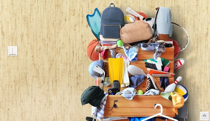 Solemos tener los cajones llenos de objetos que llevan años abandonados