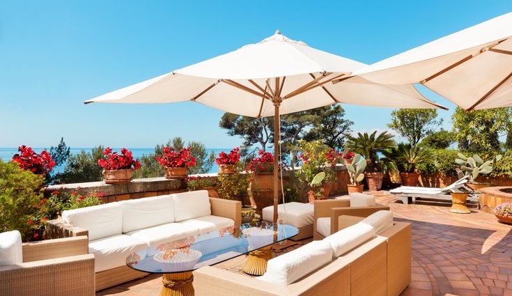 Solemos restar importancia a la decoración de la terraza y e sun error