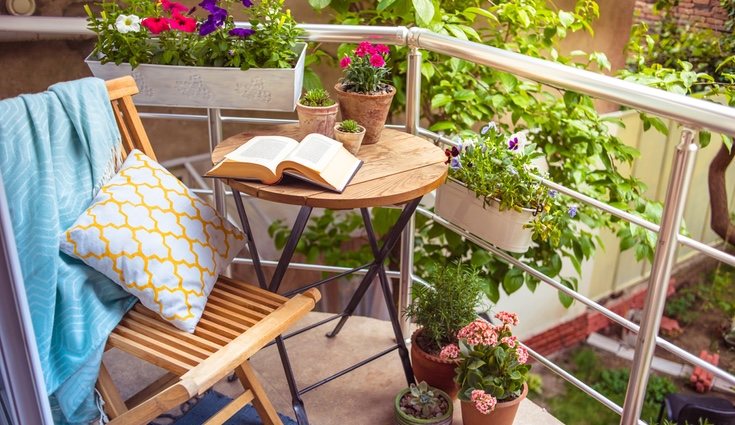 El tamaño de la terraza es un factor a tener en cuenta