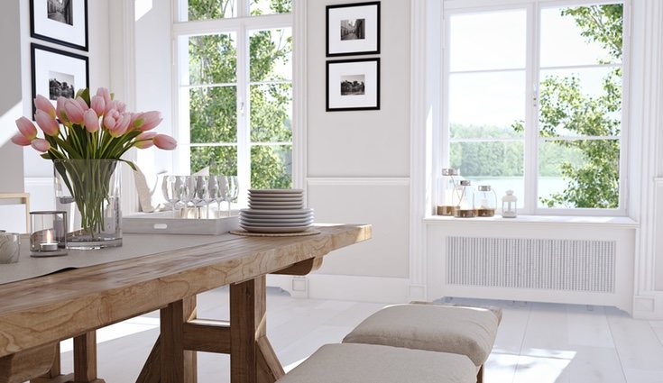 las flores aportan viveza a las estancias más frías