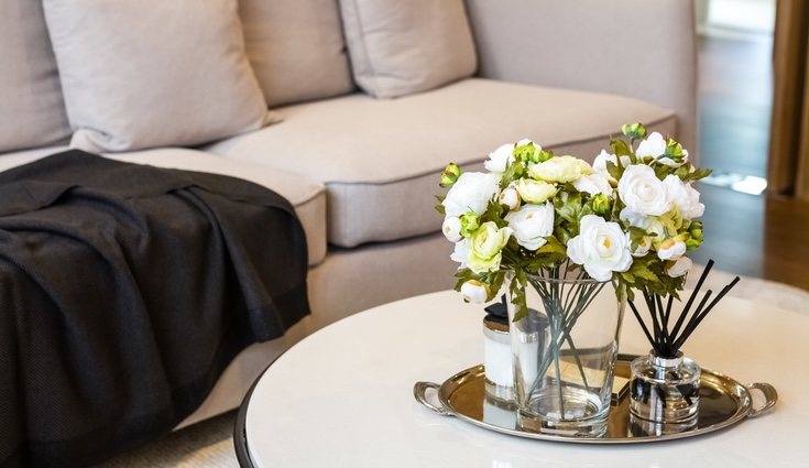 Las flores aportan alegría al hogar