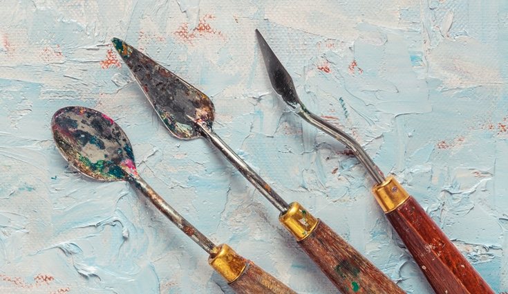 Además de una buena pintura, también necesitarás unos buenos materiales que te ayuden a plasmar tus ideas