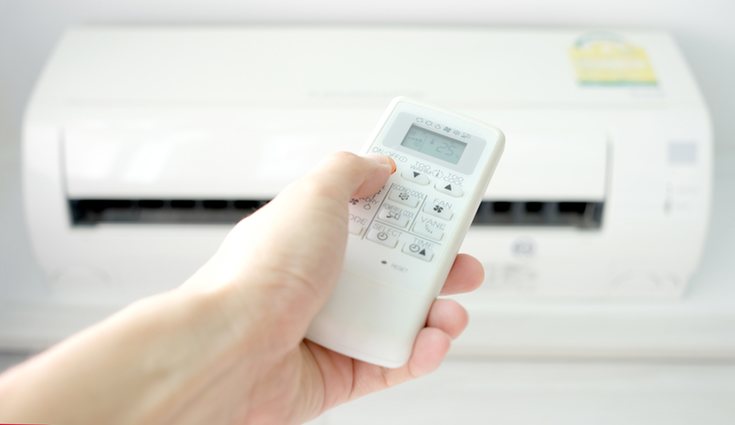El aire acondicionado debe usarse de forma eficiente