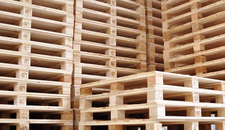 Los palets se pueden encontrar en cualquier tienda de bricolaje