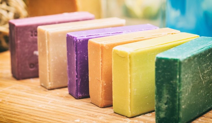 Si los jabones son aromáticos mucho mejor