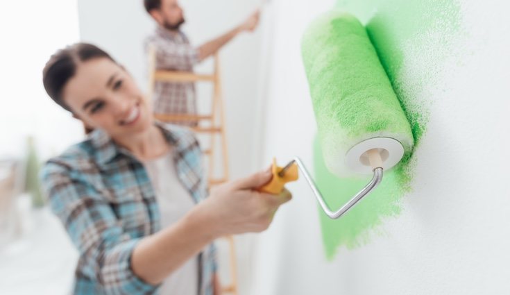 No se precisa una gran experiencia a la hora de pintar