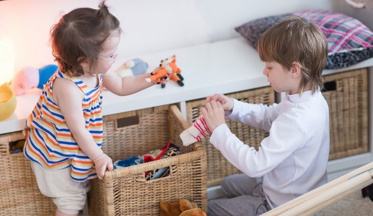 Desde pequeños hay que enseñarles a ordenar sus cosas solos