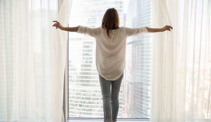 Si se huele a gas, es importante abrir las ventanas