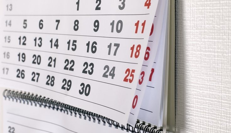 Lo más aconsejable es colocar el calendario de pared en la cocina