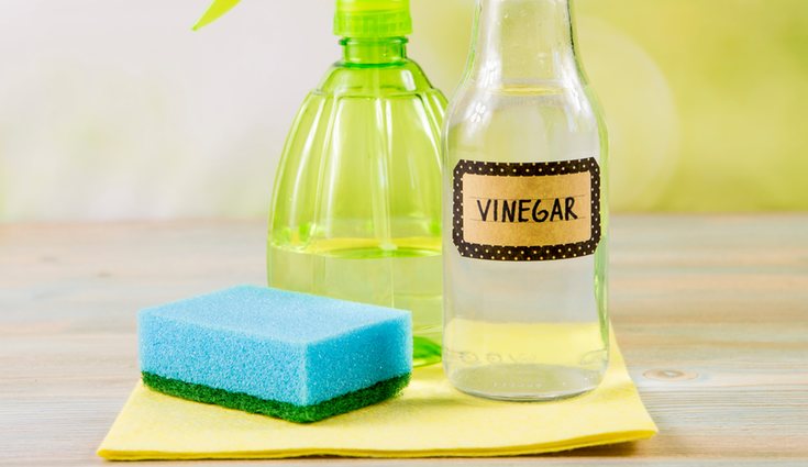 El vinagre es una alternativa natural para limpiar el horno